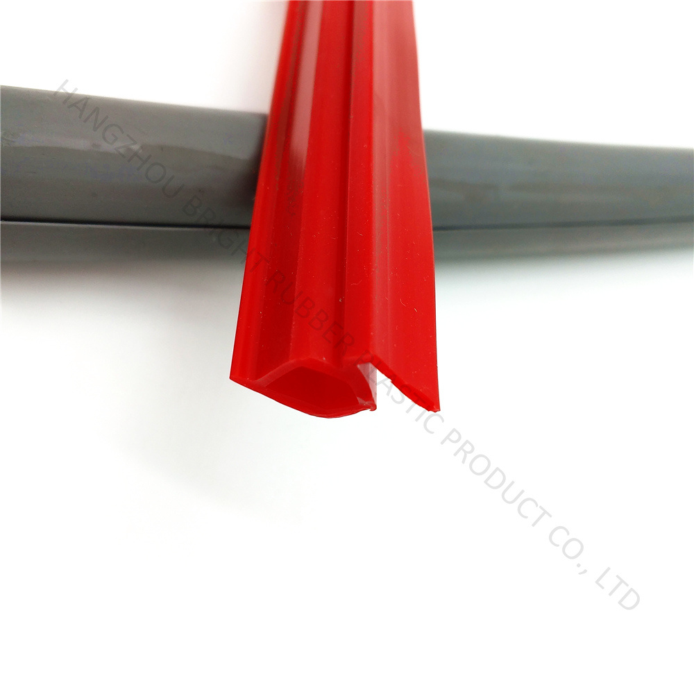 红色食品级有机硅挤出型材