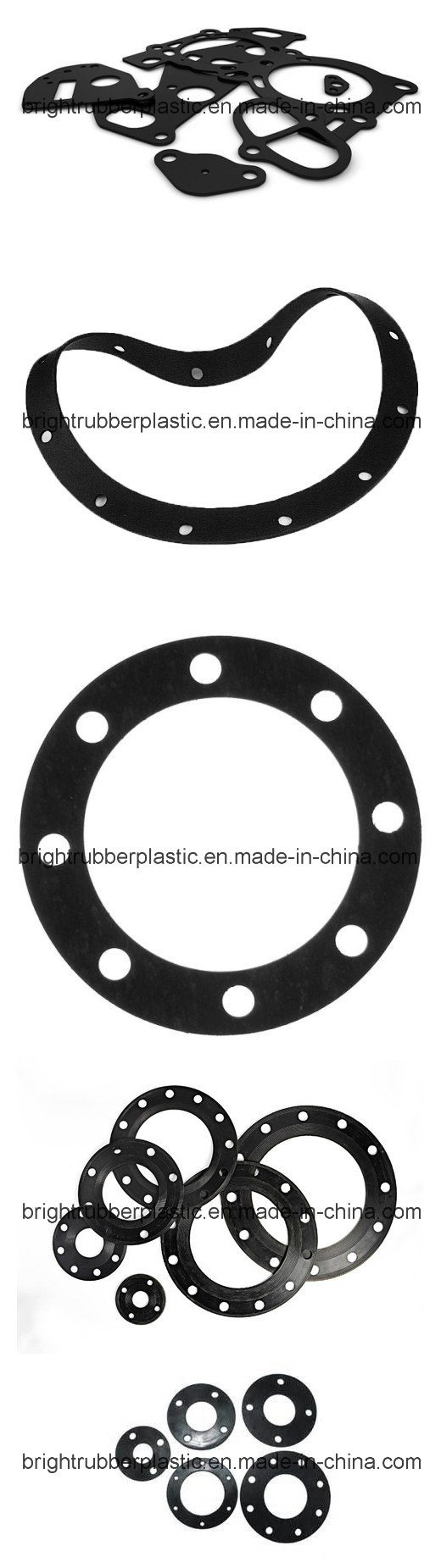 模压优质橡胶法兰垫片
