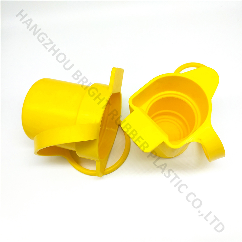 高质量定制的带绳硅橡胶黄帽保护器