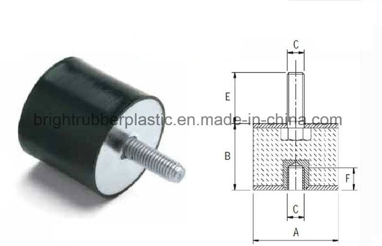 良好的保护橡胶减振器，可减轻振动